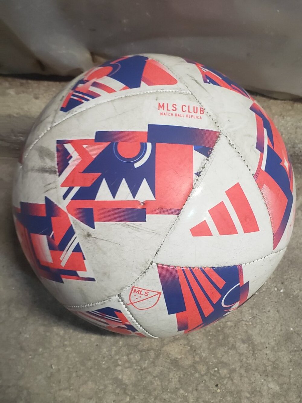 SIZE 3 ADIDAS MLS CLUB SOCCER BALL